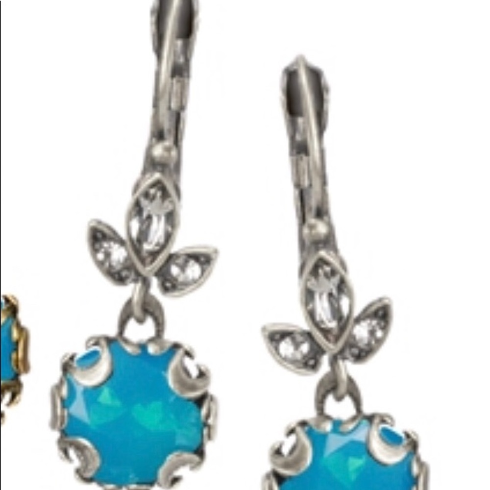 Cushion Cut Jewel Necklace & Earring Set- NWOT - Picture 4 of 6